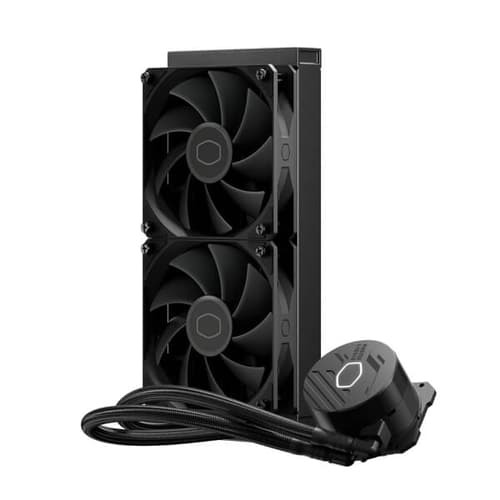 Cooler Master MasterLiquid 240L Core – 240mm AIO Liquid CPU Cooler | Dual Fans