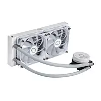 Cooler Master MasterLiquid 240L Core ARGB White – 240mm AIO Liquid CPU Cooler