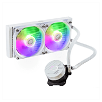 Cooler Master MasterLiquid 240L Core ARGB White – 240mm AIO Liquid CPU Cooler
