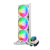 Cooler Master MasterLiquid 360 Core II ARGB CPU Liquid Cooler – 360mm | White