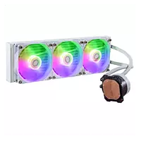 Cooler Master MasterLiquid 360L Core ARGB White – 360mm AIO Liquid CPU Cooler
