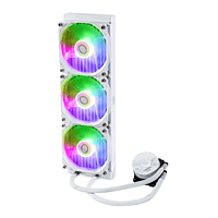 Cooler Master MasterLiquid 360L Core ARGB White – 360mm AIO Liquid CPU Cooler