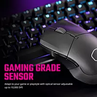 Cooler Master MM311 Wireless Gaming Mouse – 10,000 DPI | 6 Buttons | Ultra-Light | Black