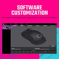 Cooler Master MM311 Wireless Gaming Mouse – 10,000 DPI | 6 Buttons | Ultra-Light | Black