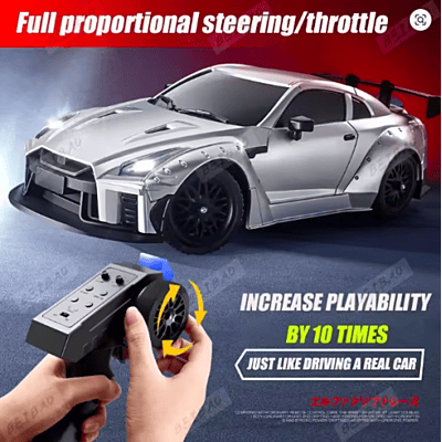 MN268 1:16 Scale RWD Drift RC Car – GTR Style | 2.4GHz RTR High-Speed Remote Control Car 