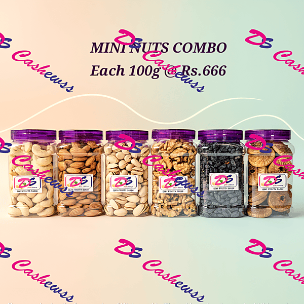 Mini nuts combo (Each 100g)
