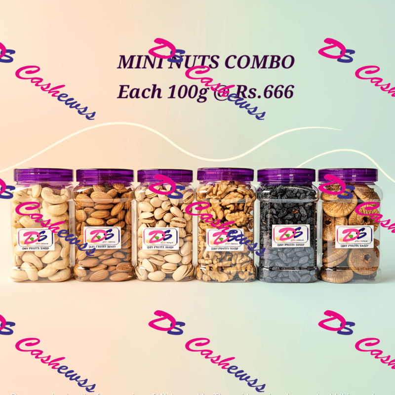 Mini nuts combo (Each 100g)