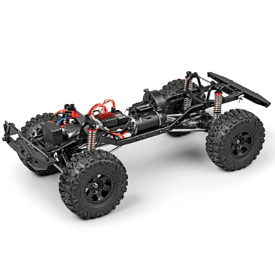 MN222 1:10 Scale 4WD RC Rock Crawler – Jeep Wrangler Style Heavy Off-Road Truck | 2.4GHz RTR Remote Control Car - Orange