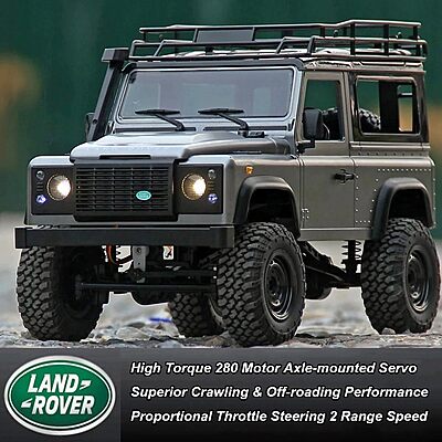 MN99S 1:12 Scale 4WD RC Rock Crawler – Land Rover Off-Road SUV | 2.4GHz RTR Remote Control Car