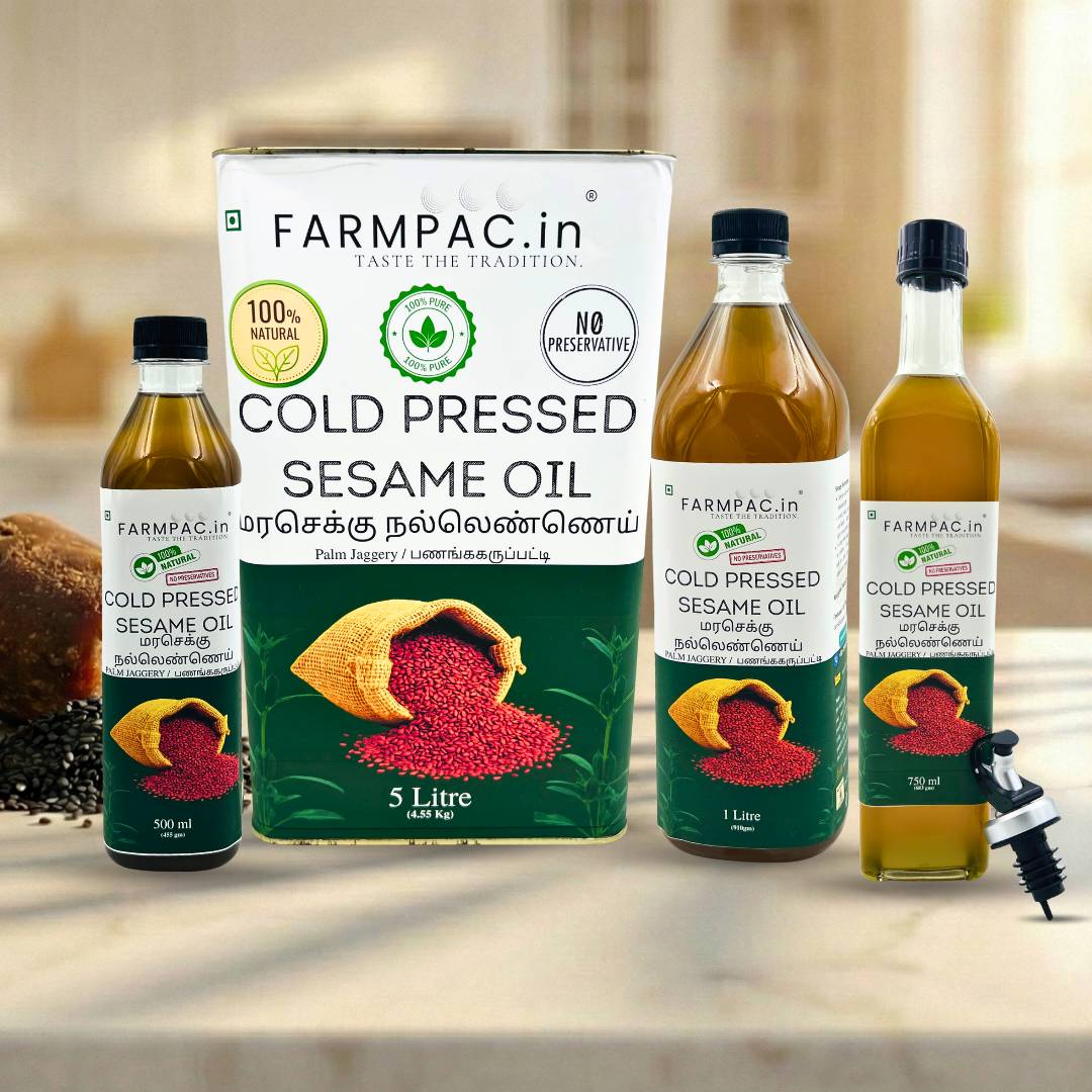 Sesame Oil - Palm Jaggery Blend