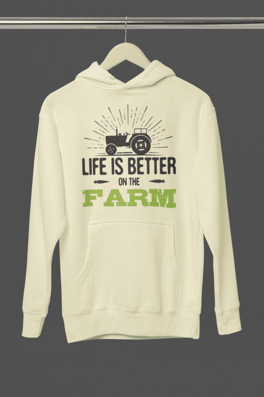 Rustic Roots Field classic hoodie