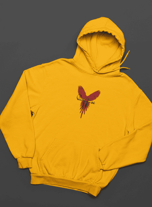 The Paradise Parrot Scarlet Wingback