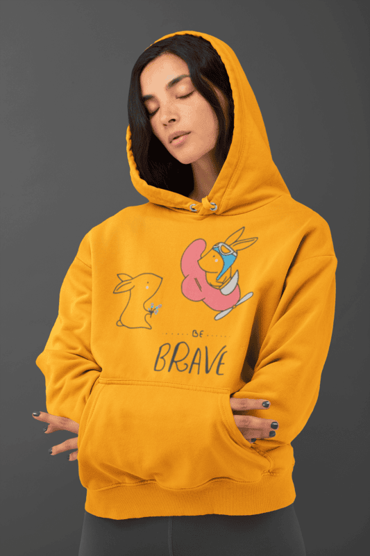 The Brave Bunny Aviator Hoodie