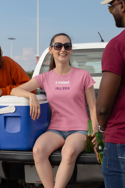 Pink Round Neck T-Shirt