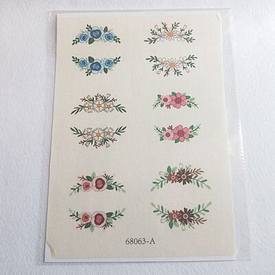 Water Soluble Sticker - Printed Water Soluble Sticker - Printed
