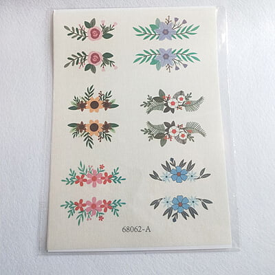 Water Soluble Sticker - Printed Water Soluble Sticker - Printed