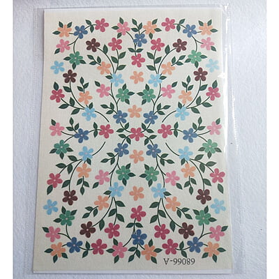 Water Soluble Sticker - Printed Water Soluble Sticker - Printed