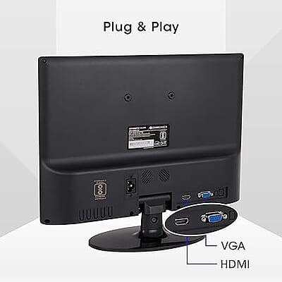 Monitor Zebster ZEB-VS16HD LED 15.4 Inch LED Monitor Monitor Zebster ZEB-VS16HD LED 15.4 Inch LED Monitor