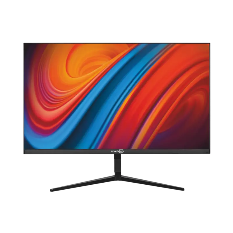 24 Inch IPS Ultra Slim Monitor – Full HD Display, Frameless Design, HDMI & VGA Support | SmartDeskPC
