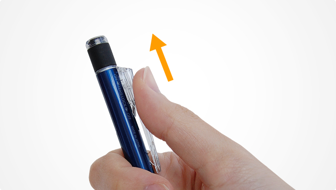 DPA-134C TOMBOW MONO GRAPH MECHANICAL PENCIL, 0.5MM, NEON YELLOW