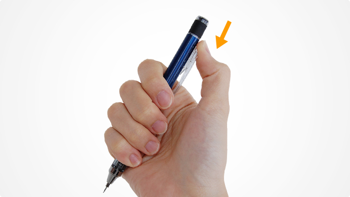 DPA-134C TOMBOW MONO GRAPH MECHANICAL PENCIL, 0.5MM, NEON YELLOW