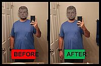 Men's Chest Compression Vest to Hide Gynecomastia Moobs Shapewear, Compression Chest Binder for Men to Hide Moobs(pack of 2)