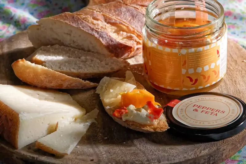 Peppers & Feta 255 Gms - Aur Yeh!