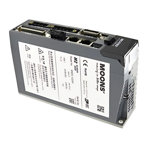 Moons M2DC-10D5R DC servo drive, 20–60V input, compact design for precise motor control