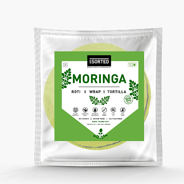 Moringa Roti β 2.6 gms net carbs (pack of 5)