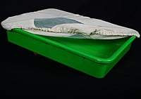 Mosquito Larval Tray with Cloth Based Lid