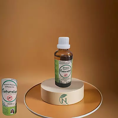 Natural & Herbal Mosquito Repellent Diffuser Oil – DEET-Free, Aromatic Protection for Indoor Spaces