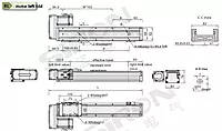 SiRON M312 Embedded Ball Screw Compact Module