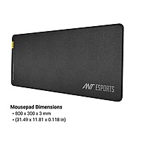 Ant Esports MP320C Control Gaming Mouse Pad (Large Extended) – Precision Control Surface