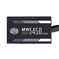 Cooler Master MWE 450 V2 SMPS – 450W Power Supply  80 Plus Bronze PSU
