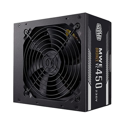 Cooler Master MWE 450 V2 SMPS – 450W Power Supply  80 Plus Bronze PSU
