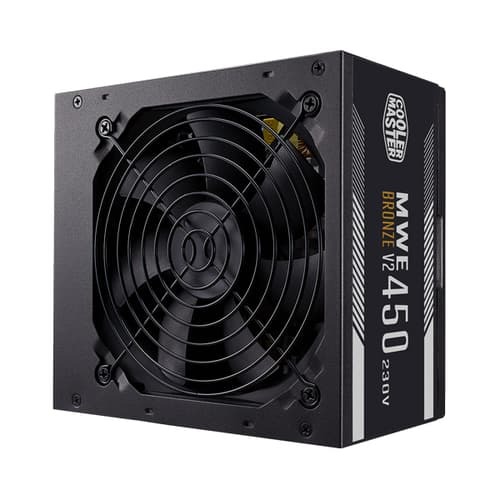 Cooler Master MWE 450 V2 SMPS – 450W Power Supply 80 Plus Bronze PSU