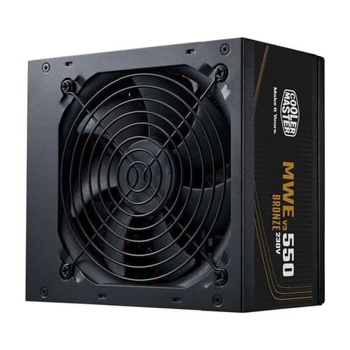 Cooler Master MWE 550W V3 ATX SMPS – 80 Plus Bronze | 2 PCIe Connectors | 5 Years Warranty