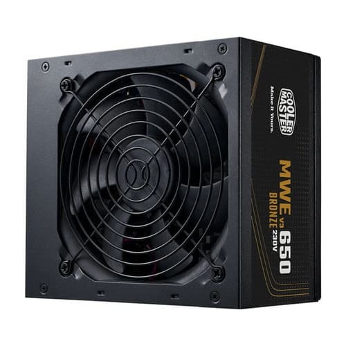 Cooler Master MWE Bronze 650W SMPS – 80 Plus Bronze  Non-Modular  5 Years Warranty