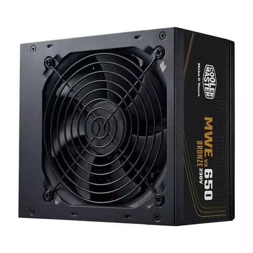 Cooler Master MWE Bronze 650W SMPS – 80 Plus Bronze Non-Modular 5 Years Warranty