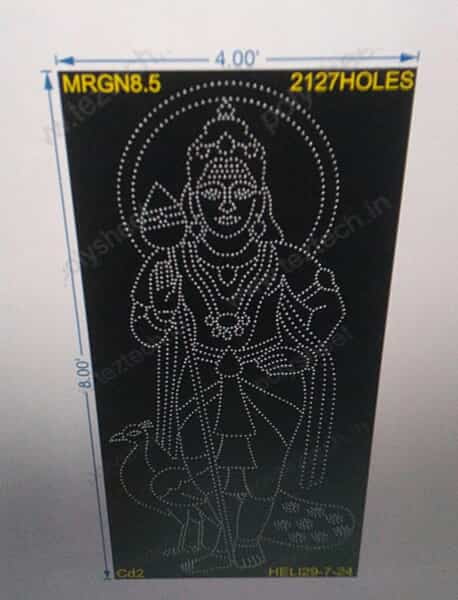 MRGN8.5 MURUGAN 8X4 FEET 2127 HOLES