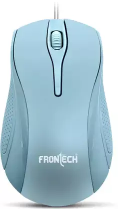 Frontech MS-0069 – Wired optical mouse with 1000 DPI, ergonomic design, and smooth tracking for precise and comfortable daily use.