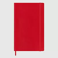 Moleskine Classic Soft Cover Notebook - Red - A5 - Plain