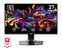 MSI MAG 271QPX QD-OLED E2 CQW 27" WQHD 240Hz Gaming Monitor (Black)