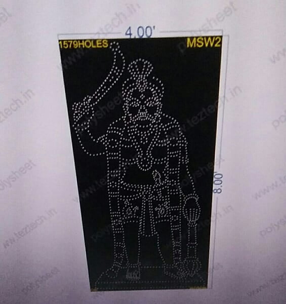 MSW2 SHREE MUNISWARAN 8X4 FEET 1579 HOLES