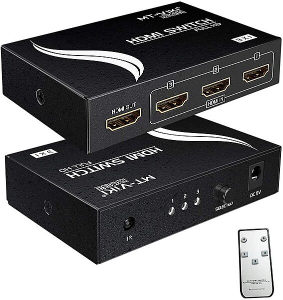 Mt-Viki 1x3 4K HDMI Switcher