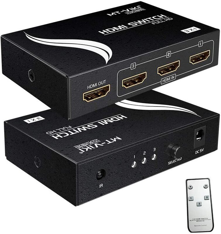 Mt-Viki 1x3 4K HDMI Switcher
