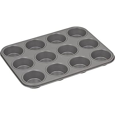 Teflon Coated Muffin Tray 12 Cavity