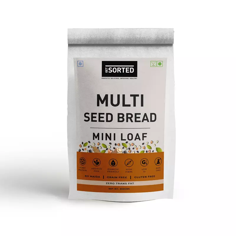 Multi Seed Mini Bread Loaf 350 Gms - Sorted