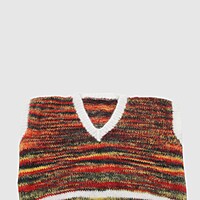 (4-5 Years) Baby Woolen Sweater, Handknitted, Multicolor Striped