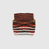 (4-5 Years) Baby Woolen Sweater, Handknitted, Multicolor Striped